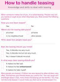 How To Handle Teasing | Life Skills