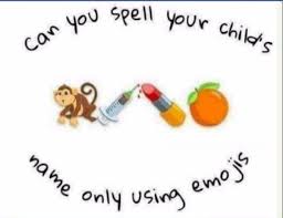 Let S Play A Game Spell Baby S Name Using Emojis Babycenter