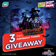 Analysis of domestic and international airfare prices showed that flying out on sundays can be. Win Ticket To Nights Of Fright 7 Getfreebies My