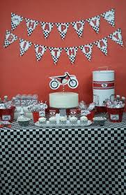 Motorcycle Mx Dirt Bike Birthday Party Ideas Photo 30 Of 57 Dirt Bike Birthday Bike Birthday Parties Motorcycle Party