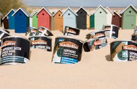 Model Beach Hut Village Takes Centre Stage Sadolin