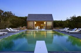 In Good Taste Ike Kligerman Barkley Architects Modern Pool House Pool Houses Pool House Designs