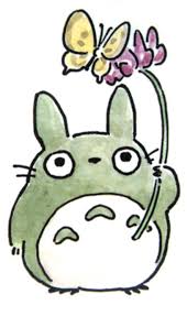 Totoro Chibi Anime トトロ ジブリ イラスト かわいい スタジオジブリ