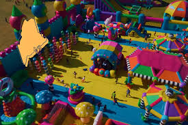 Experience The World's Largest Bounce House In Maine