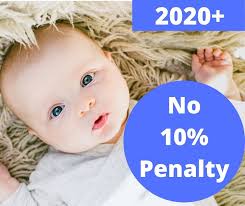 $5,000 Penalty Free Distribution From An IRA or 401(k) After The Birth Of A  Child or Adoption