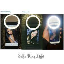 Led Selfie Ring Light For Smartphones Videos Selfie Ring Light Selfie Light Ring Light