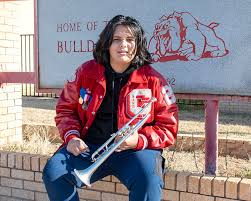 State Bound Musician** Congratulations to Ian Garrido, who is headed to San  Antonio in February to perform with the top high school musicians in the  state. He earned a spot in the
