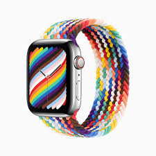 Ein beitrag von magdalena rogl head of digital channels microsoft deutschland und teil des gleam. Apple Watch Pride Edition Armbander Feiern Die Vielfaltige Lgbtq Bewegung Apple De