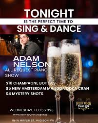 Tonight! @noah.bossert is tonight's entertainer, Ready to play your  requests! Doors opening at 8:15pm, 🎹 9pm