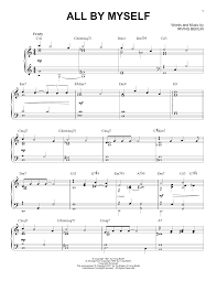 Perry from pasig city, otherfor the comparison between eric carmen's all by myself and sergei rachmaninoff's 'piano concerto no. Irving Berlin All By Myself Jazz Version Sheet Music Pdf Notes Chords Standards Score Piano Solo Download Printable Sku 188551