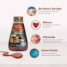 This chocolate mousse isn't just a these healthy truffles replace the heavy cream with avocado, which has monounsaturated fat, potassium, and fiber. Buy Sukrin Sugar Free Maple Pancake Syrup With Fiber Keto Low Carb Alternative Sweetener For Desserts And Breakfast Online In Indonesia B0844qcp3g