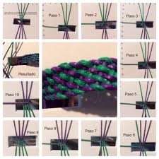 Pulsera Con Telar Cuadrado Disco Kumihimo Kumihimo Patterns Kumihimo Jewelry Embroidery Floss Crafts