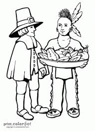 We think this is perfect to use in the weeks leading up to thanksgiving. 11 Free First Thanksgiving Coloring Pages With Pilgrims And Native Americans Print Color Fun