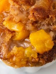 Bisquick Peach Cobbler Recipe Paula Deen The Easiest Southern Peach Cobbler Recipe Canned Peach Cobbler Recipe Food Recipes Fresh Peach Cobbler