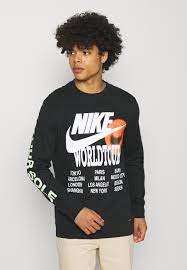 More images for t shirt nike manche longue » Nike Sportswear T Shirt A Manches Longues Black Noir Zalando Be
