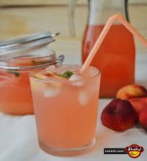 عصير الخوخ بالليمون بالصور Peach Lemonade Iftar Lemonade