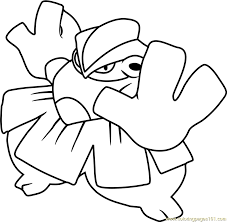 This zygarde in 100 percent form coloring page from pokemon category. Hariyama Pokemon Coloring Page For Kids Free Pokemon Printable Coloring Pages Online For Kids Coloringpages101 Com Coloring Pages For Kids