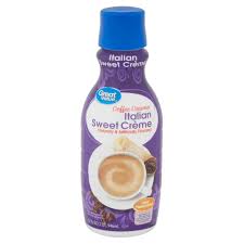 Great Value Italian Sweet Creme Coffee Creamer 32 Fl Oz Walmart Com Walmart Com