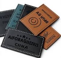 Custom Brand Logo Jeans Pu Leather Labels Sew on Embossed Garment Leather  Patch Tag for Clothing