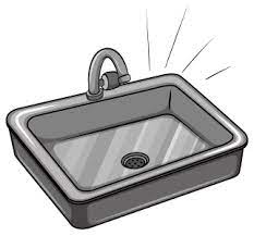 A sink in a kitchen used for washing dishes and preparing food. Everything But The Kitchen Sink Phrase Meaning Origins