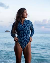 Eagle Ray Long-Sleeve One-Piece Swimsuit | NAUTRA