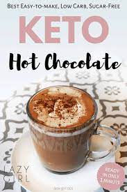 Mix 2 heaping tablespoons of hot chocolate mix into 10 oz very hot water. Best Keto Sugar Free Hot Chocolate Super Easy To Make And Ready In 1 Minute Lazy Girl