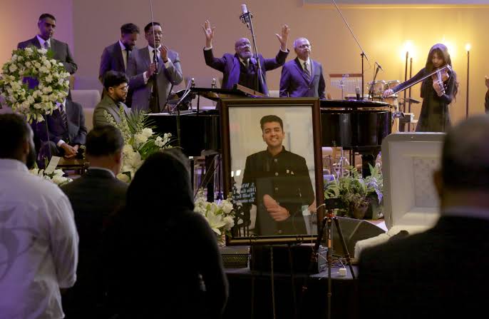 Georgia groom remembered at funeral after wedding night helicopter crash