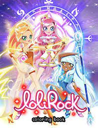 Online coloring color me princess christmas coloring color me: Lolirock Coloring Book 50 Coloring Pages Exclusive Artistic Illustrations For Girls Of All Ages Cyulru Daitai Amazon De Bucher