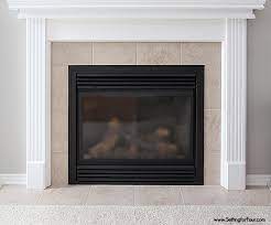 Use the 2 brush and proclassic interior acrylic latex paint to paint the mortar along with any cracks and crevices of the brick. How To Paint Tile Easy Fireplace Paint Makeover Setting For Four