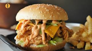 Back to chicken burgers with spicy peanut sauce. Spicy Crispy Chicken Burger Recipe By Food Fusion Youtube In 2020 Chicken Burgers Crispy Chicken Burgers Chicken Burgers Recipe