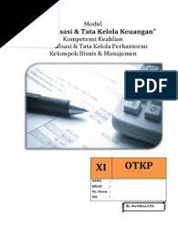 Judul buku adalah otomatisasi tata kelola keuangan 2, dengan sub judul : Modul Otk Keuangan Xi Pdf Pdf