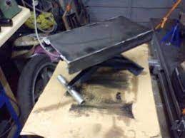 Homemade Motorcycle Lift Homemade Motorcycle Bike Lift Bike Repair