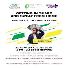Buka rekening bca 2021, apa saja syaratnya? Plazaindonesia On Twitter Let S Give Back To Society While Stay In Shape Join Our Special Fast Fit Virtual Class For Charity With Cfofficial And Yayasan Kanker Anak Indonesia By Donating Min Of