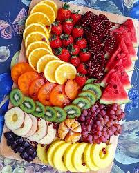 Beautiful Panel Of Colored Fruits In Winter Food Party Food Platters Food Platters