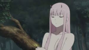 Darling in the franxx, zero two x hiro, romance, couple, profile view. Black Desert Pearl Abyss