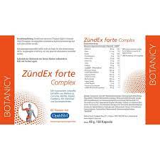 Botanicy Zundex Forte Complex Mit Optimsm Chf 29 90