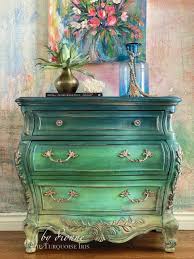 Sea Spray Hand Painted Bombay Chest The Turquoise Iris Spray Paint Furniture Bombay Chest Funky Painted Furniture