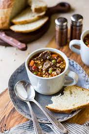 Beef Barley Soup The Beach House Kitchen