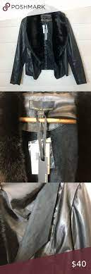 Nwt I Jeans By Buffalo Faux Leather Jacket Faux Leather Jackets Leather Jacket Black Faux Leather Jacket