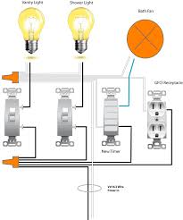 Wire your fan in this article: Replacing A Bath Fan Switch Electronic Timing Device Electrical Online