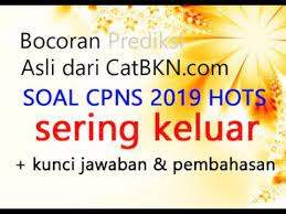 Contoh soal cpns yang kami sajikan disini tidak hanya contoh soal dan kunci jawabannya saja namun lengkap dengan pembahasannya. 18 Contoh Soal Hots Cpns 2018 Dan Kunci Jawaban Contoh Soal Terbaru