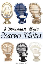 11 Peacock Chairs For Boho Chic Style In Your Home Bohemian Style Decor Peacock Chair Bohemian Decor