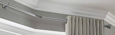 Suitable for medium to heavy weight curtains of up to 10kg. Bay Window Curtain Poles Perfect For Eyelet Curtains