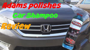 Washing is the most important part of car care because it's when damage is most likely to happen. Adams Car Wash Shampoo Review Youtube
