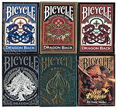 15% off with code celebrationz. New Bicycle Playing Cards 6 Deck Collector S Bundle Bicycle Aureo Bicycle Age Of Dragons Bicycle Dragon Back Re Bicycle Playing Cards Cards Blue Bicycles