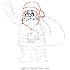 Today we made for you a new drawing lesson. How To Draw Santa Step By Step Drawing Let S Draw That