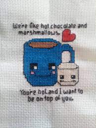 I find it takes my10 year old longer to backstitch her projects than it does to cross stitch them, so we're just sticking to the cross stitch for now. Cross Stitch Love This I Don T See Where Or If You Can Back Order Any Suggestions Cross Stitch Cross Stitch Funny Cross Stitch Patterns