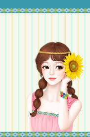 Maybe you would like to learn more about one of these? Wallpaper Kartun Cantik Enakei Lovely Girl Mellow J 672x1024 Download Hd Wallpaper Wallpapertip
