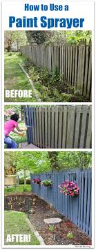 How To Use A Paint Sprayer To Paint A Wood Fence In 2020 Using A Paint Sprayer Paint Sprayer Wood Fence