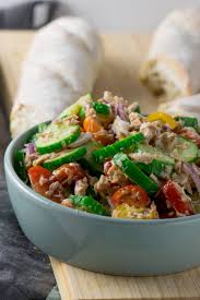 Schneller Thunfisch Salat Mit Honig Senf Dressing Rezept Thunfischsalat Thunfischsalat Rezept Salat